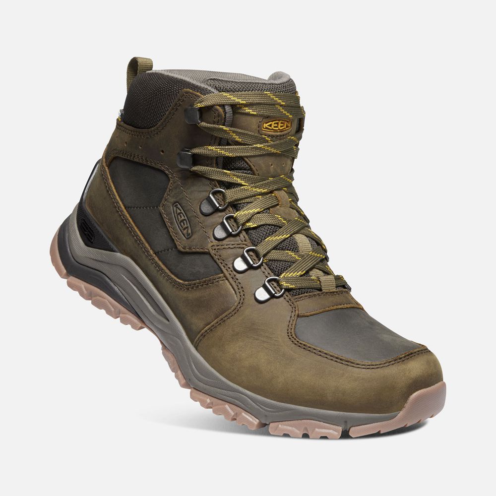 Keen Outdoor Bot Erkek Zeytin Yeşili - Innate Deri Waterproof - Türkiye IPVU92705